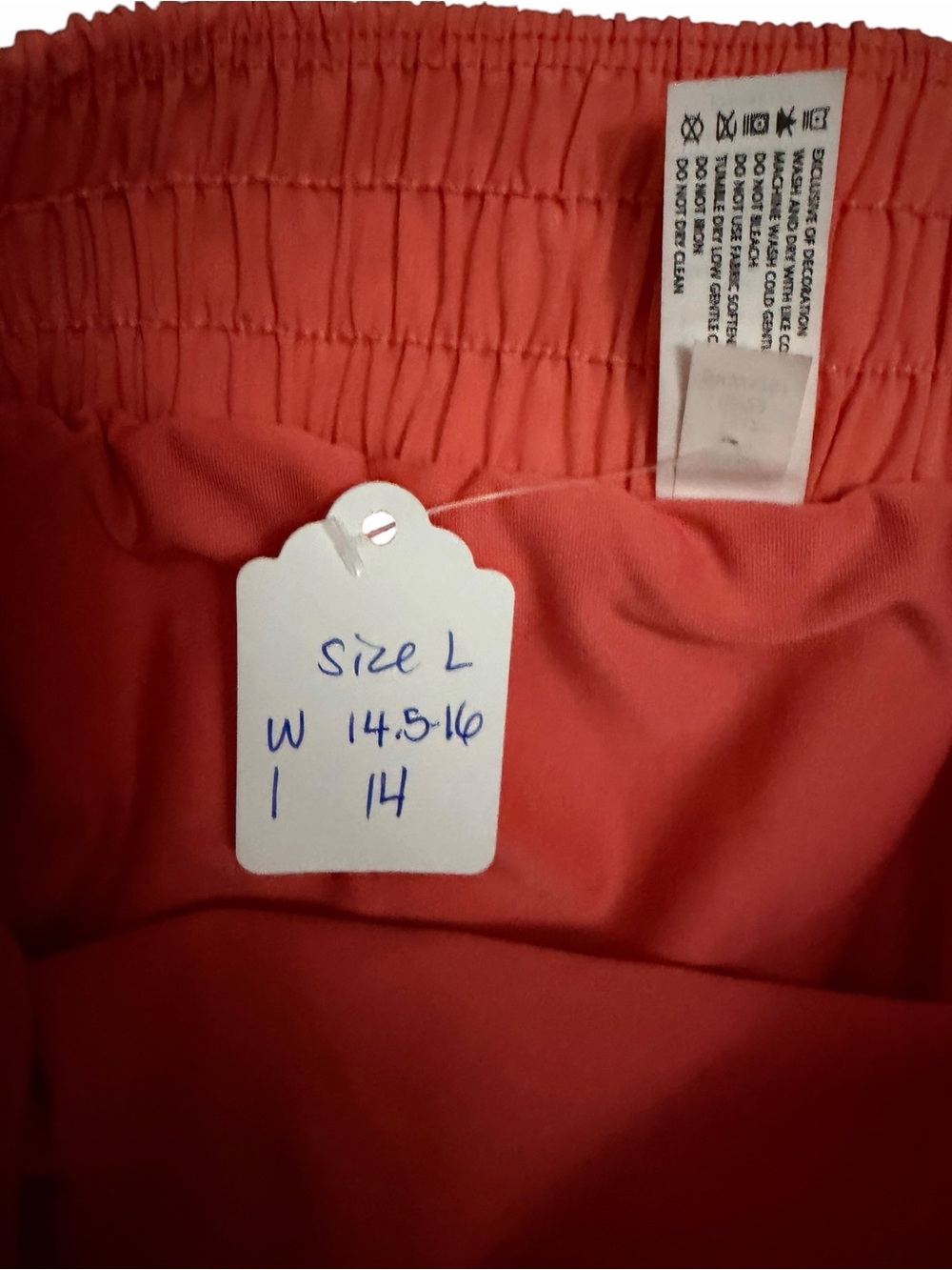 90 Degree By Reflex Coral Pink Athletic Skort size large - Picture 5 of 6